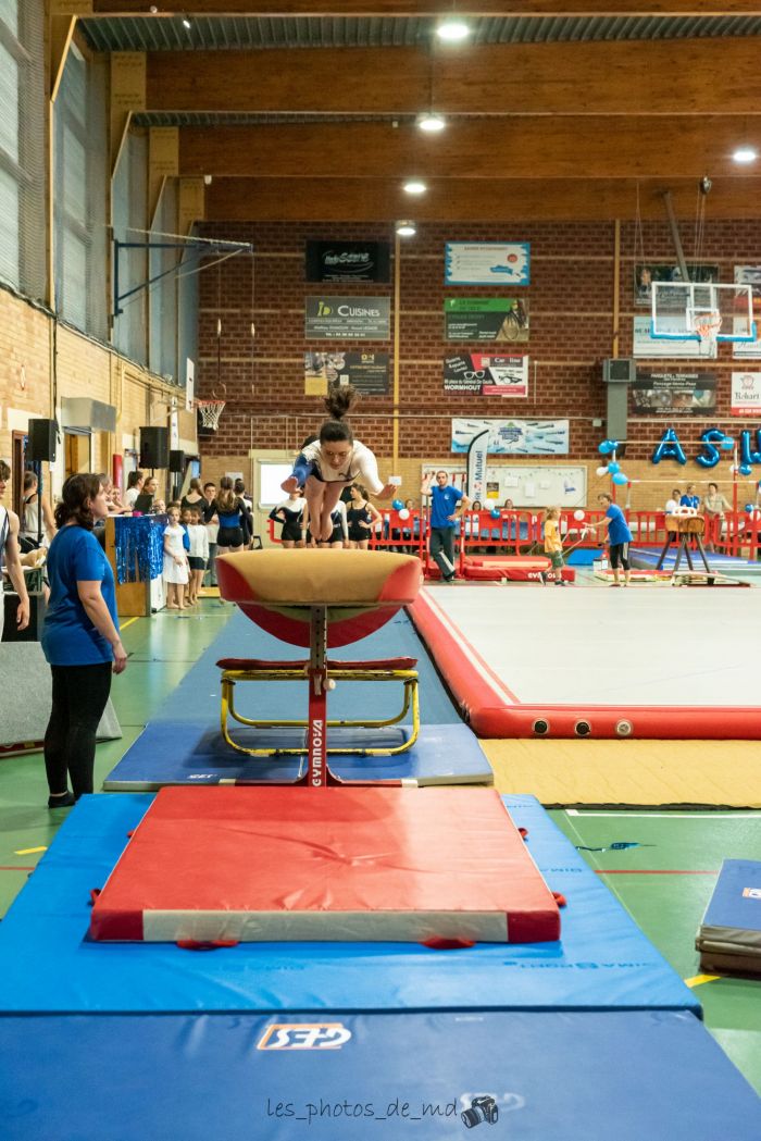 Evolution au saut fête de la gym 