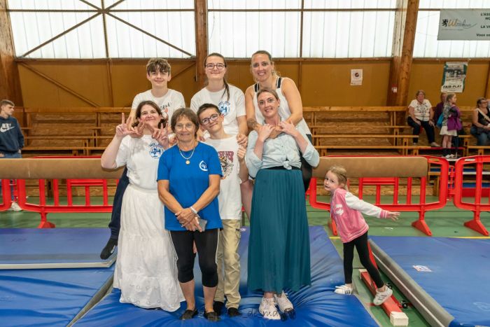 Remise médailles fête de la gym 2024 