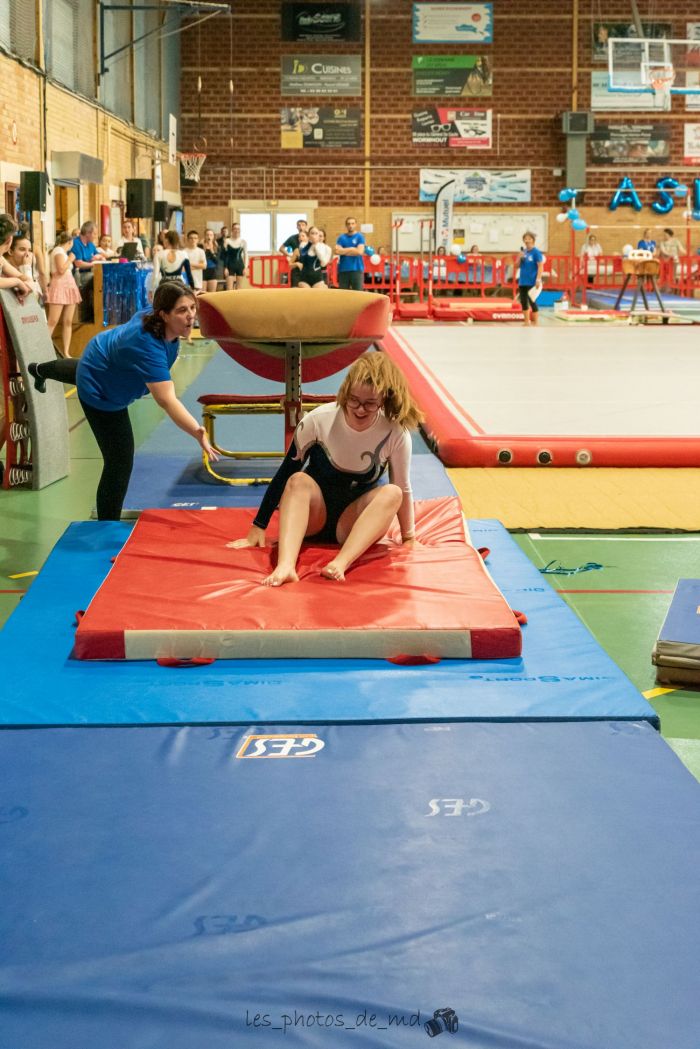 Evolution au saut fête de la gym 