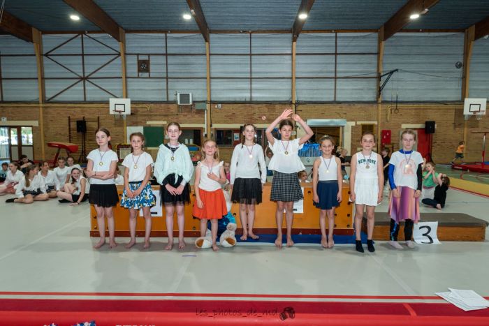 Remise médailles fête de la gym 2024 