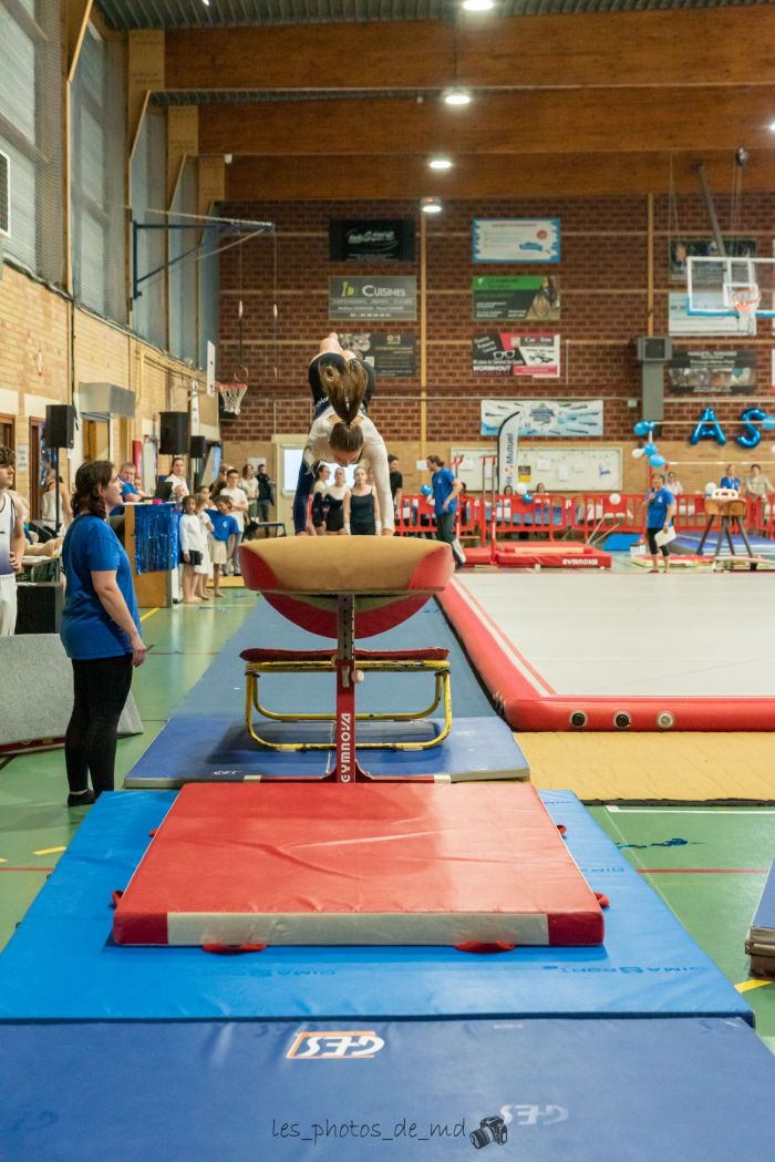 Evolution au saut fête de la gym 