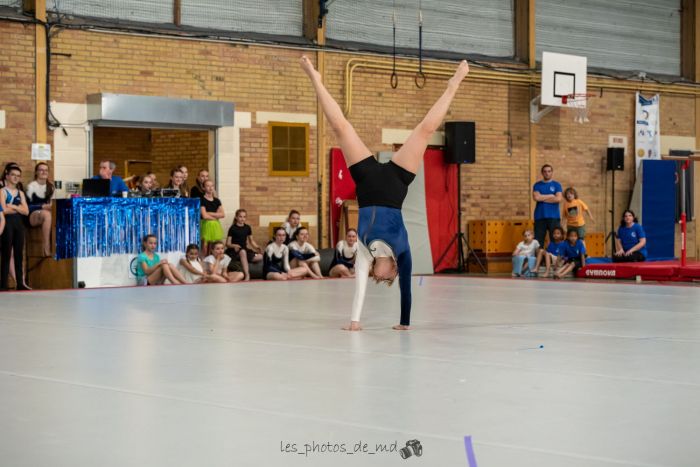 Suite fête de la gym des compétitifs  