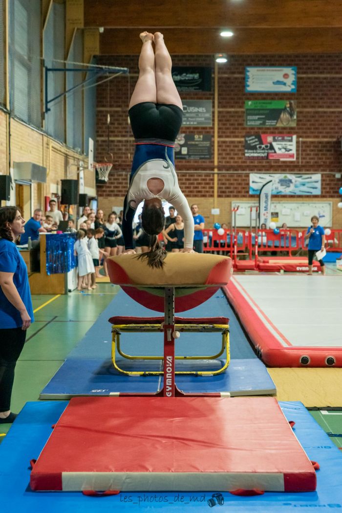 Evolution au saut fête de la gym 