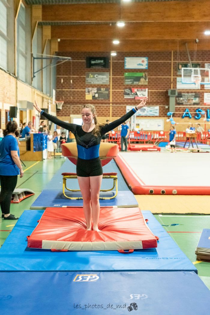 Evolution au saut fête de la gym 