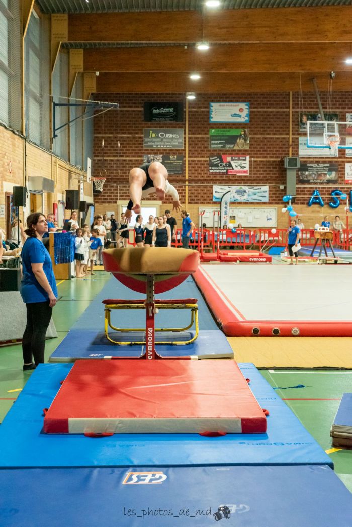 Evolution au saut fête de la gym 