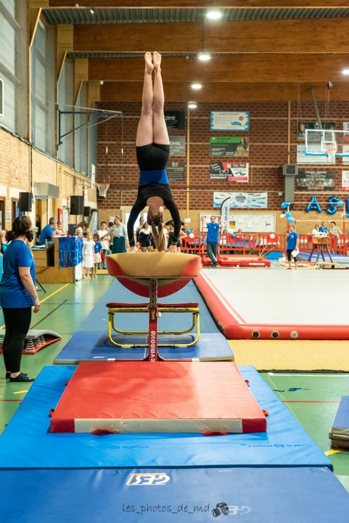 Evolution au saut fête de la gym 