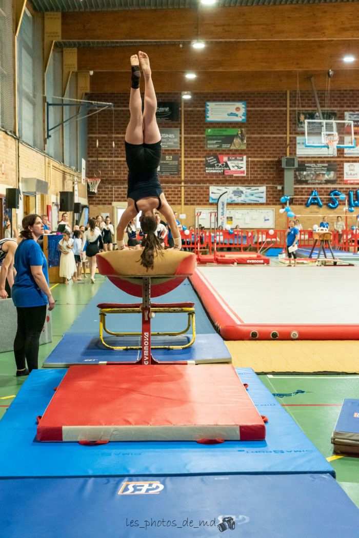 Evolution au saut fête de la gym 