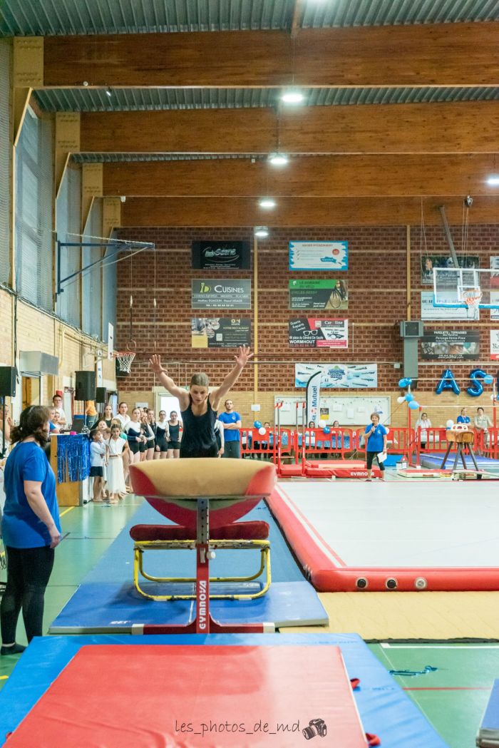 Evolution au saut fête de la gym 