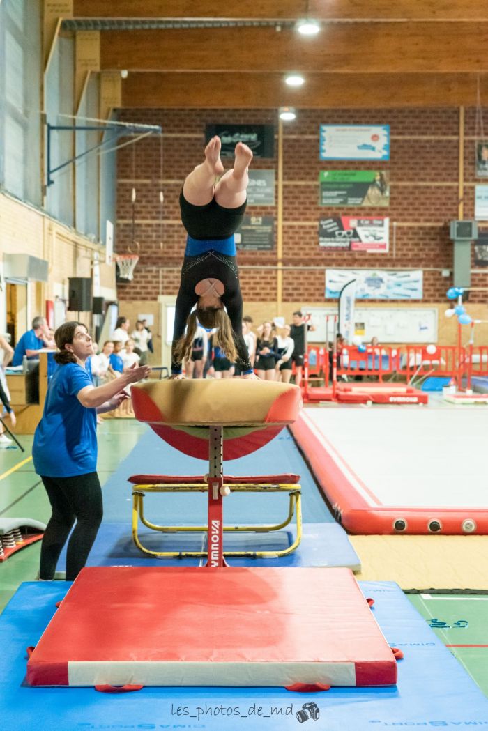 Evolution au saut fête de la gym 