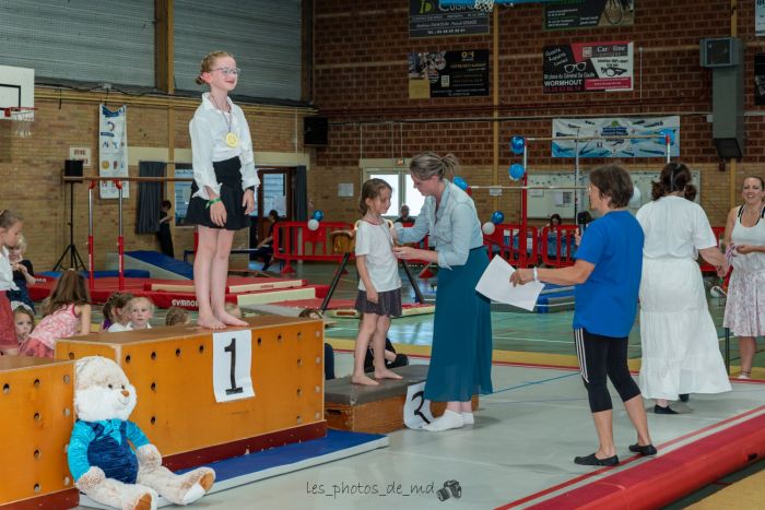 Remise médailles fête de la gym 2024 