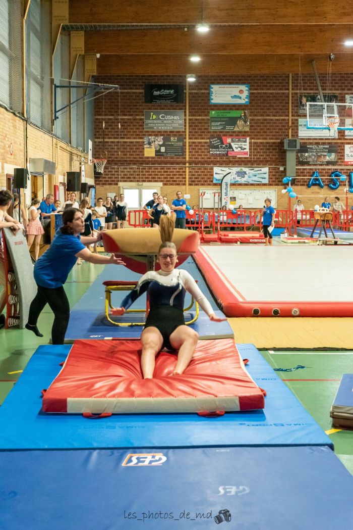 Evolution au saut fête de la gym 