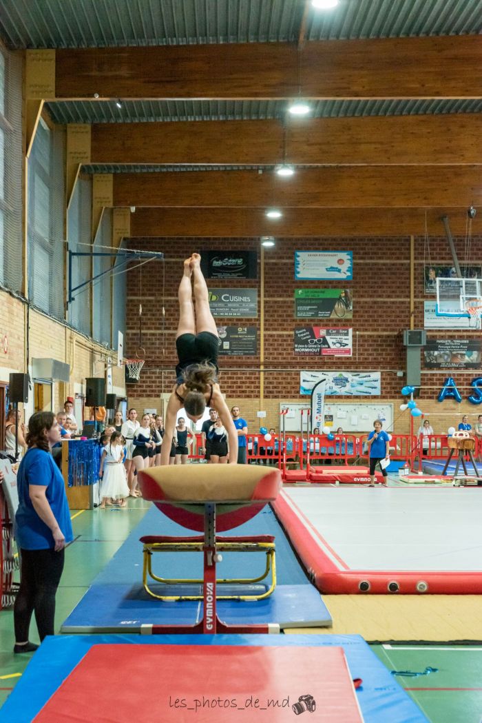 Evolution au saut fête de la gym 