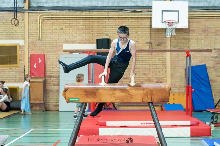 Suite fête de la gym des compétitifs  