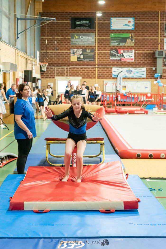 Evolution au saut fête de la gym 