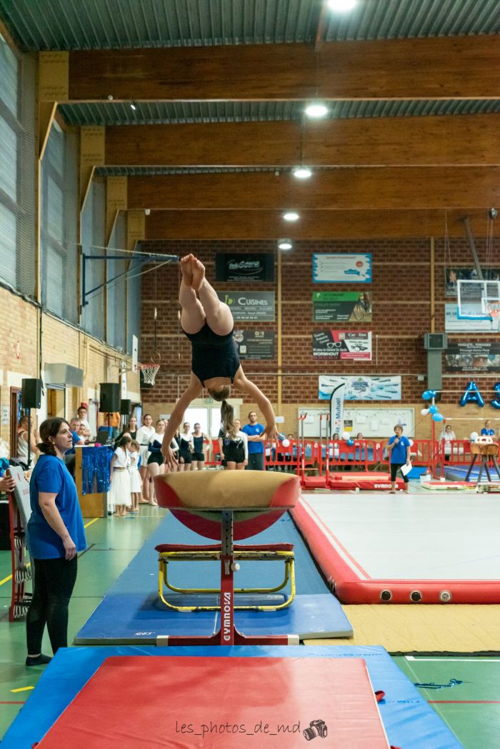 Evolution au saut fête de la gym 