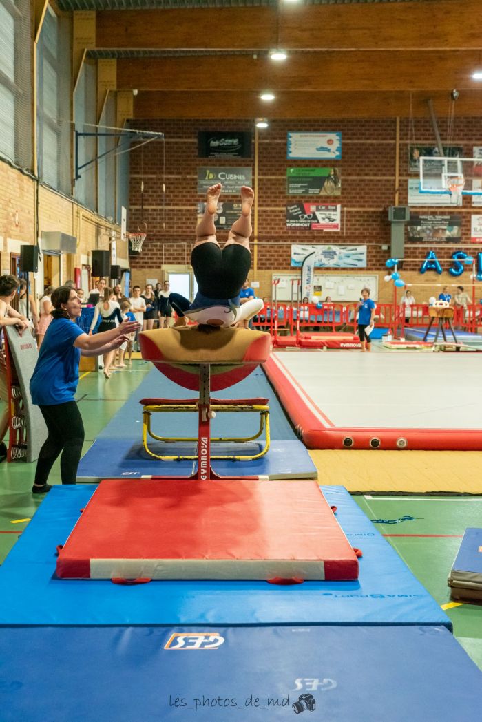 Evolution au saut fête de la gym 