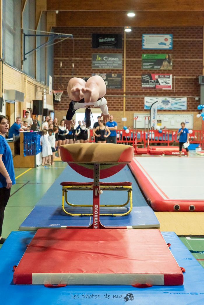 Evolution au saut fête de la gym 