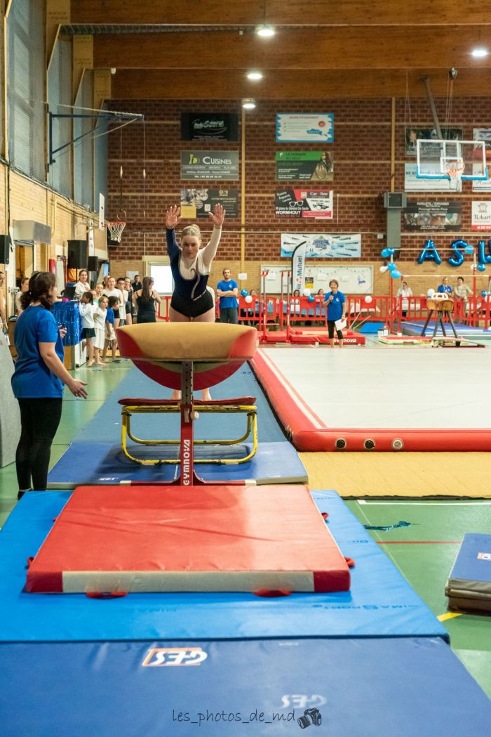 Evolution au saut fête de la gym 