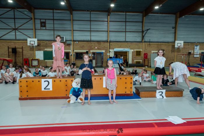 Remise médailles fête de la gym 2024 