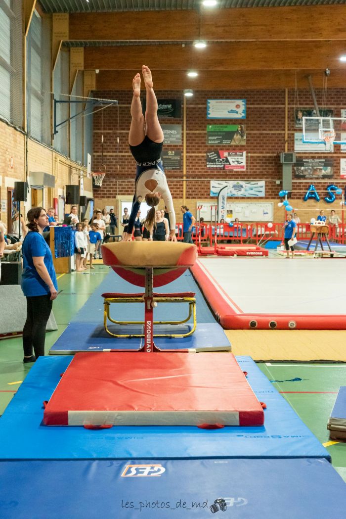 Evolution au saut fête de la gym 