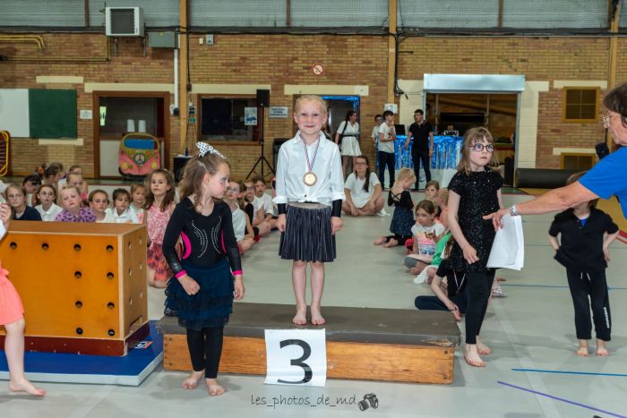 Remise médailles fête de la gym 2024 