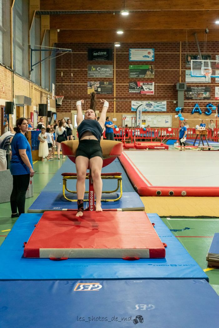 Evolution au saut fête de la gym 