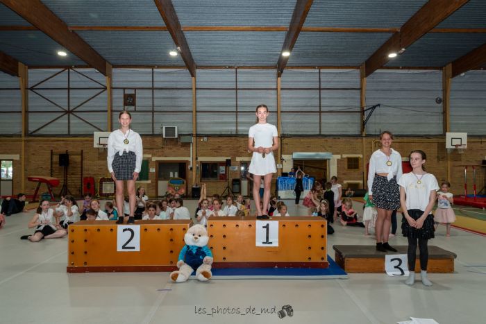 Remise médailles fête de la gym 2024 