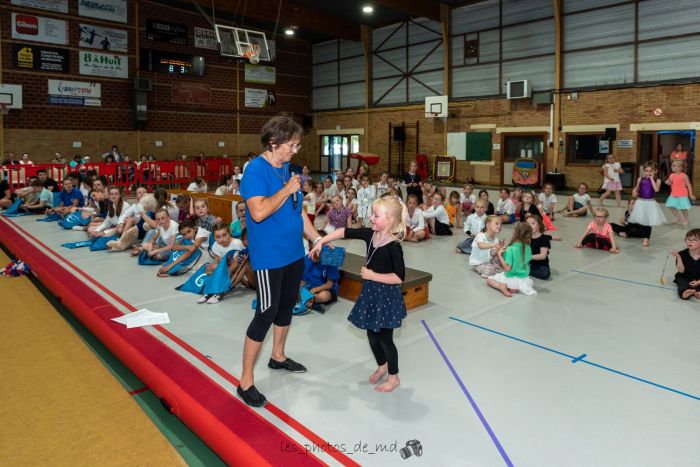 Remise médailles fête de la gym 2024 