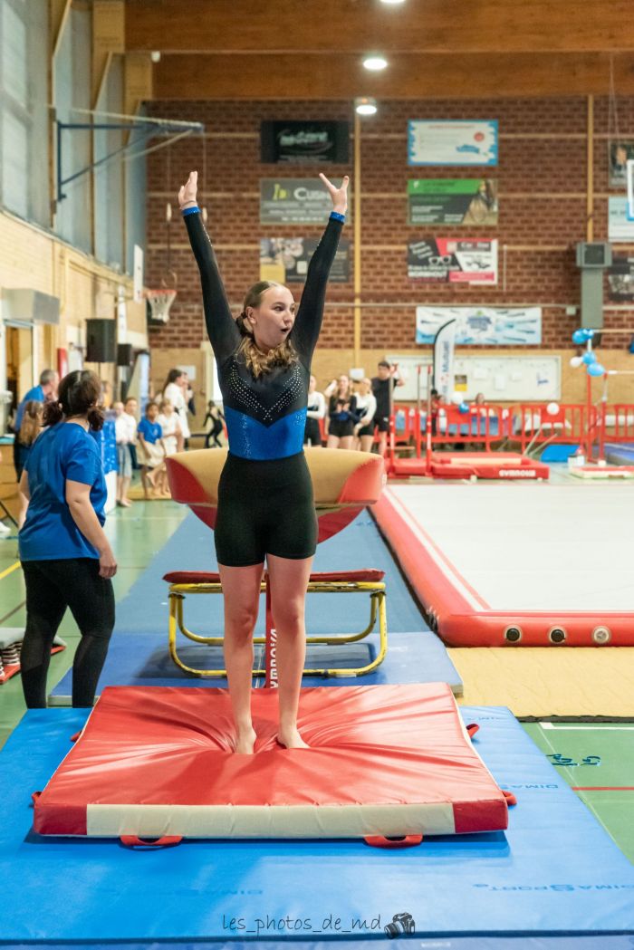 Evolution au saut fête de la gym 